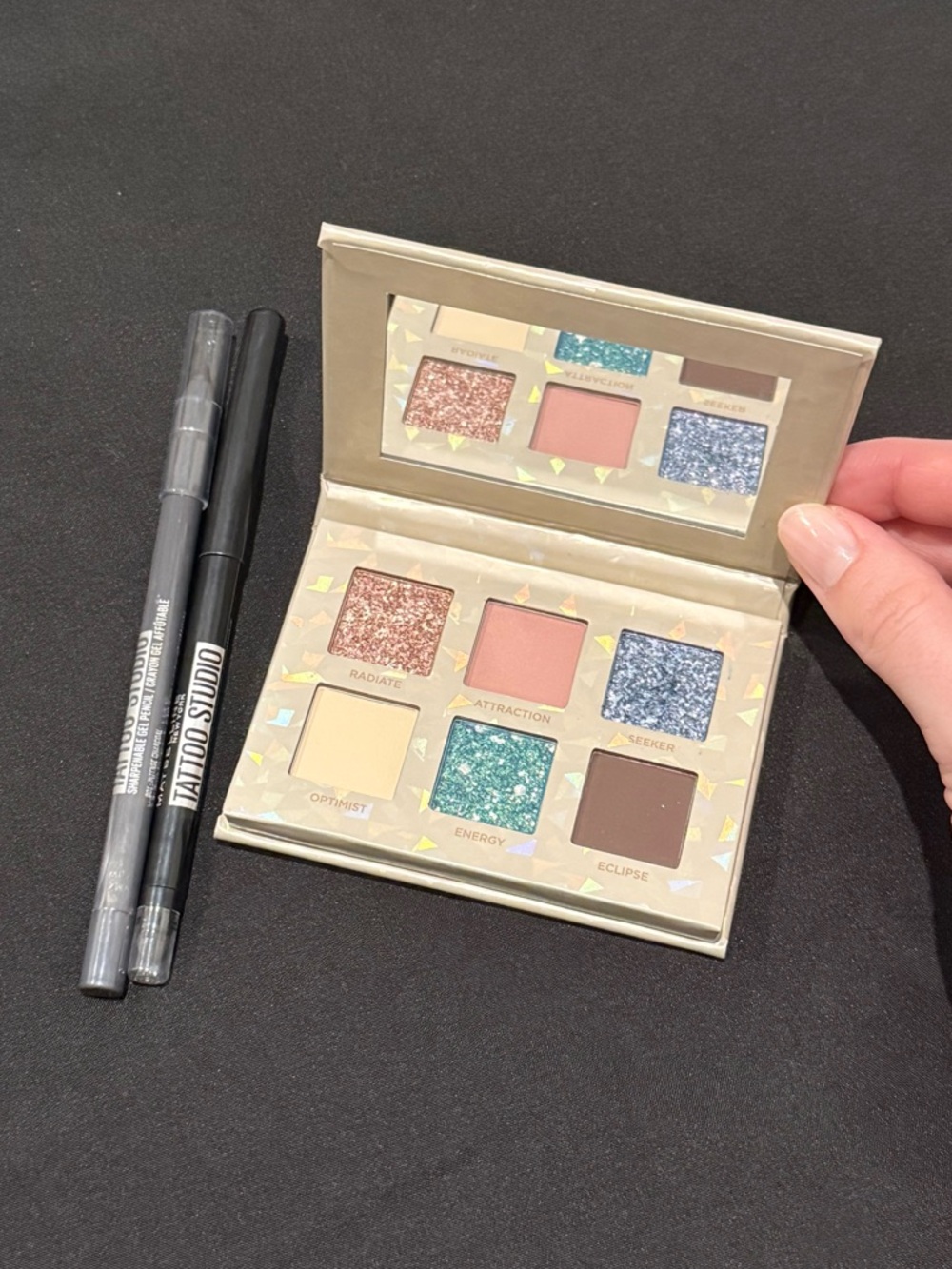 Urban Decay Stoned Mini Eyeshadow Palette & Tattoo Studio Eyeliner Duo